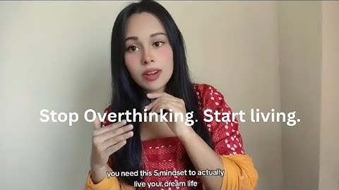 From Overthinking to Confidence: 5 Mindset Shifts That Made Me Unstoppable 💫