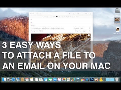 How to attach a file to an email on Mac OS X - Apple Training