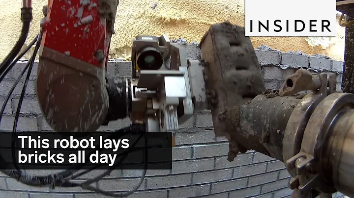This robot lays bricks all day
