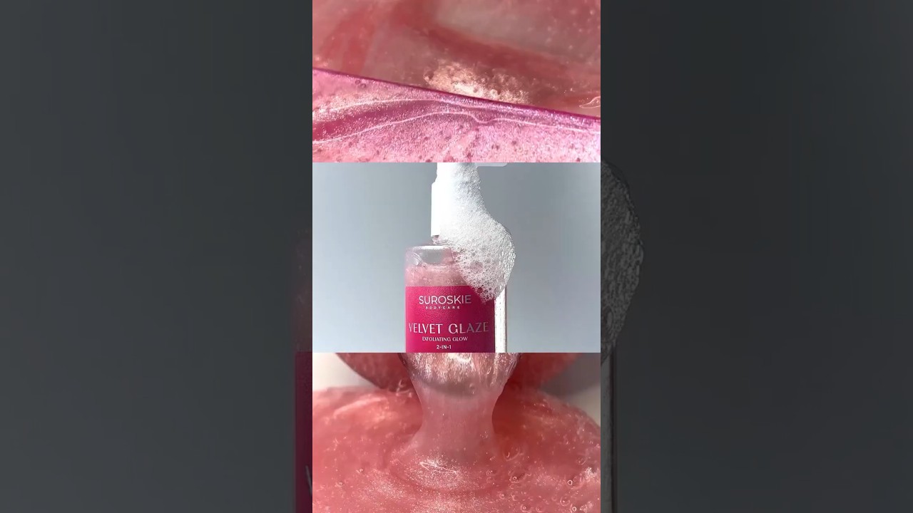 Suroskie Velvet Glaze 2-in-1 Body Scrub Wash | Exfoliating & Hydrating for Silky Smooth Glowing Skin