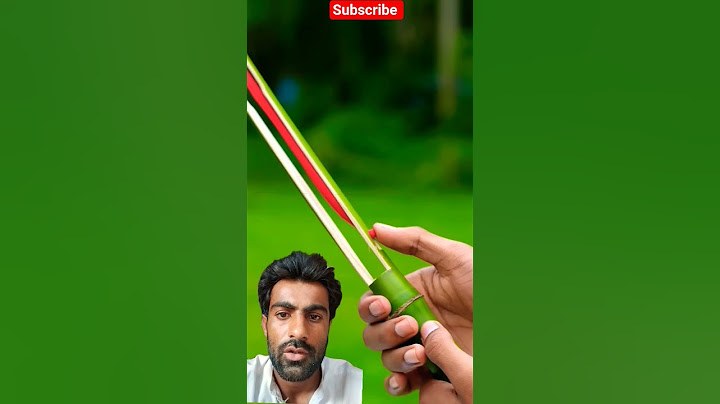 DIY Bamboo Creations with pencil Slingshots #BambooSlingshots #Diy ##Bambooart