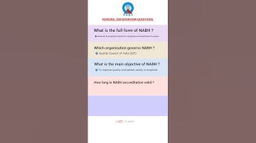 Nursing interview questions and answers 2025 / NABH