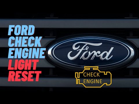 How To Reset FORD Check Engine Light Mustang Ranger Windstar Focus