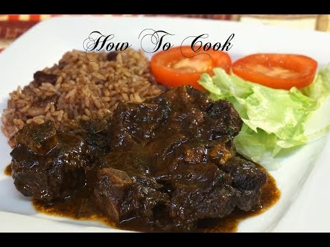 #oxtail HOW TO MAKE THE BEST BROWN STEW OXTAIL GREEN SEASONING RECIPE|How to cook