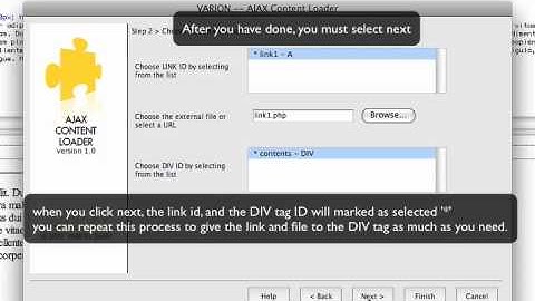 VARION EXTENSIONS -- Ajax ContentLoader