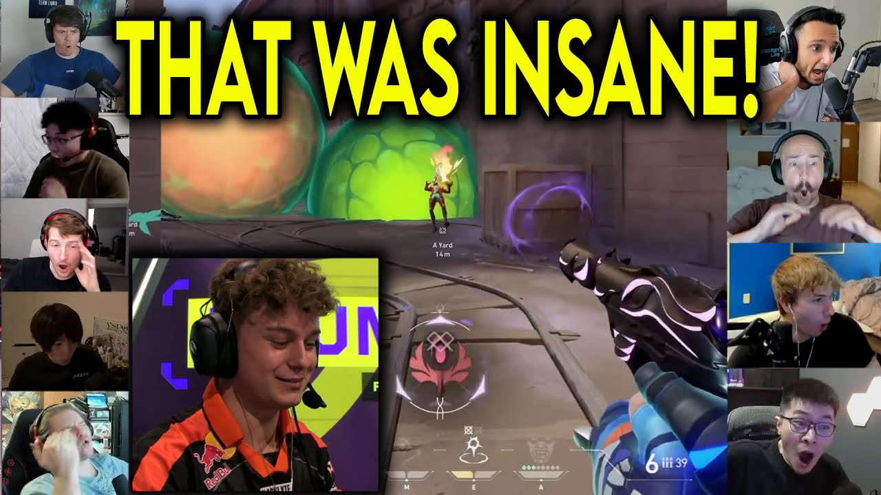 Valorant Streamers Reacts To FNC Kaajak HIT THE CRAZIEST ACE Against BBL In VCT