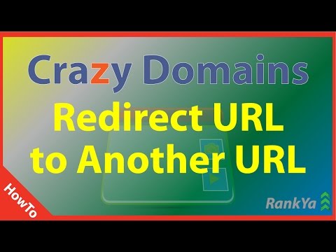 How to Redirect URL to Another URL Crazy Domains