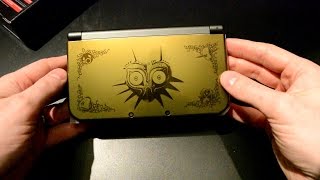 Unboxing New Nintendo 3DS XL - Majora's Mask Edition