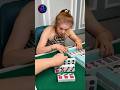 She Couldn’t Believe Her Mahjong Luck 🎲🔥#mahjong #funnyvideo #viralshorts #gaming #reaction #shorts