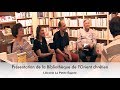 Prsentation de la collection bibliothque de lorient chrtien aux ditions les belles lettres