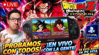 Probando el nuevo TENKAICHI 3 NATIVO EN PS VITA! Mientras respondo preguntas