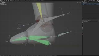 How to make a foot roll rig - Blender 3.0