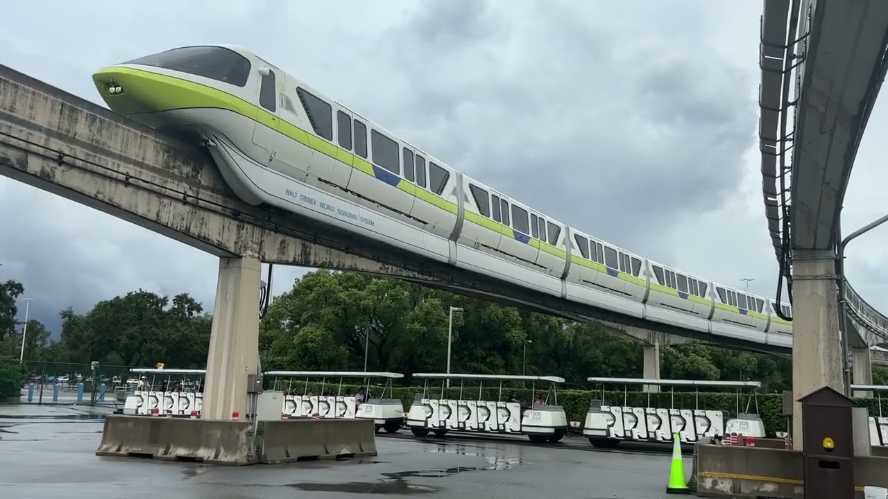Walt Disney World Tram At Magic Kingdom Parking