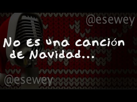 No Es una Canción De Navidad (Lyric Video)