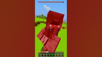 The wandering trader is not well!😬 #shorts #minecraft