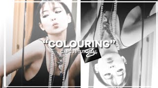 COLOURING TUTORIAL - CAPCUT|JENYRII