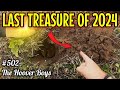 Last AMAZING Treasure FOUND Metal Detecting in 2024!