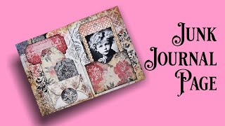 Junk Journal Page