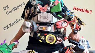 2023 Kamen Rider Henshin with DX Driver Belt Cardboard homemade