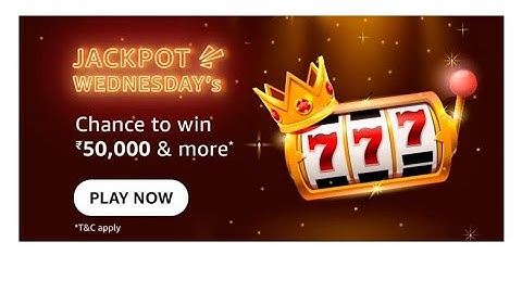 Amazon Jackpot Wednesdays Quiz Answers Today|21 December 2022 | Daily Quiz Time