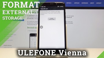 How to Erase Memory Card in ULEFONE Vienna - Format SD Card