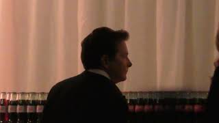 Michael J  Fox and Tracy Pollan outside the Vanity Fair Oscar Party at Wallis Annenberg Center in Be