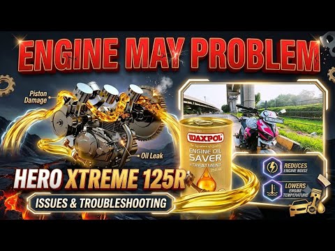 Waxpol Engine Oil Saver Review Hero Xtreme 125R Engine Problem Compressor Leak 