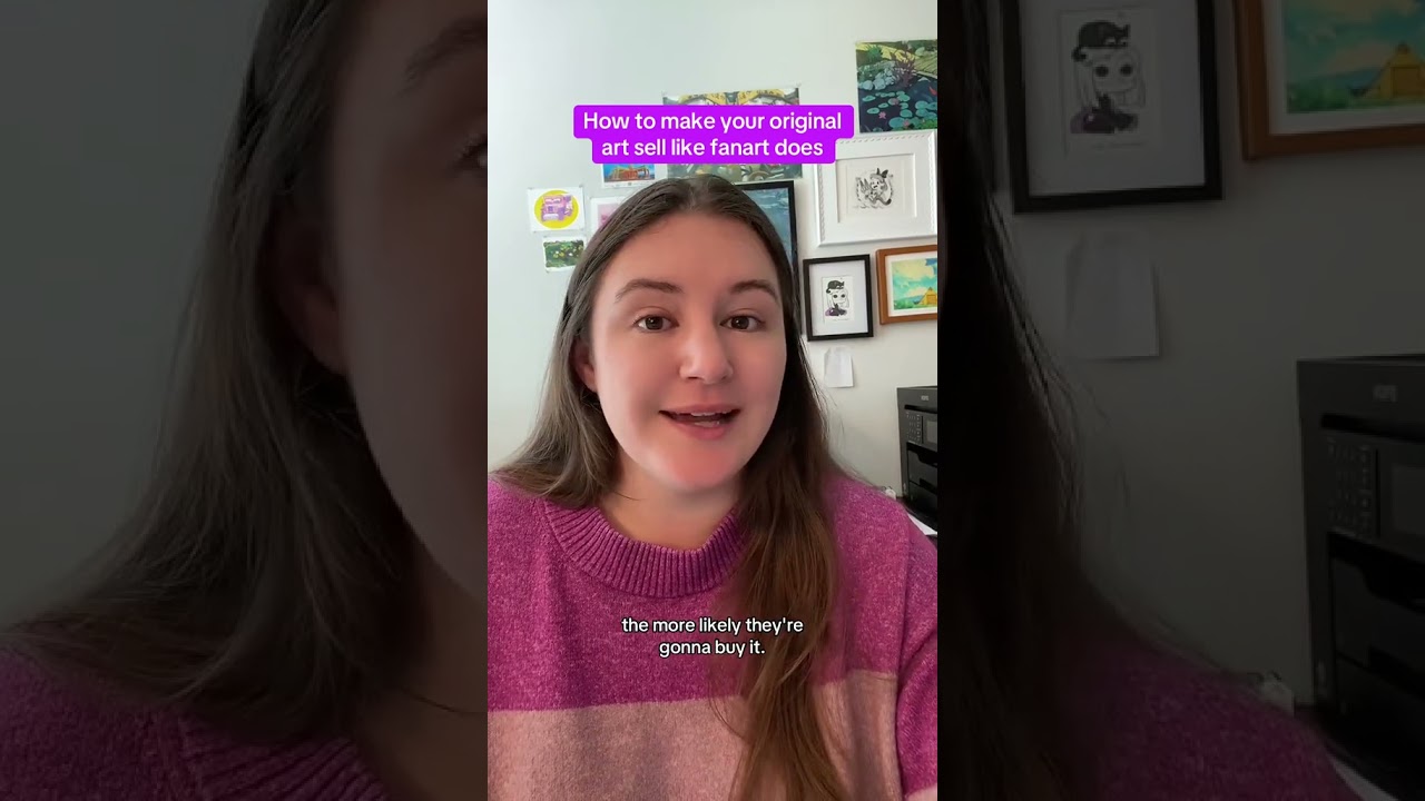 как заставить свое оригинальное искусство продаваться так же, как фан-арт | зарабатывайте на свое...