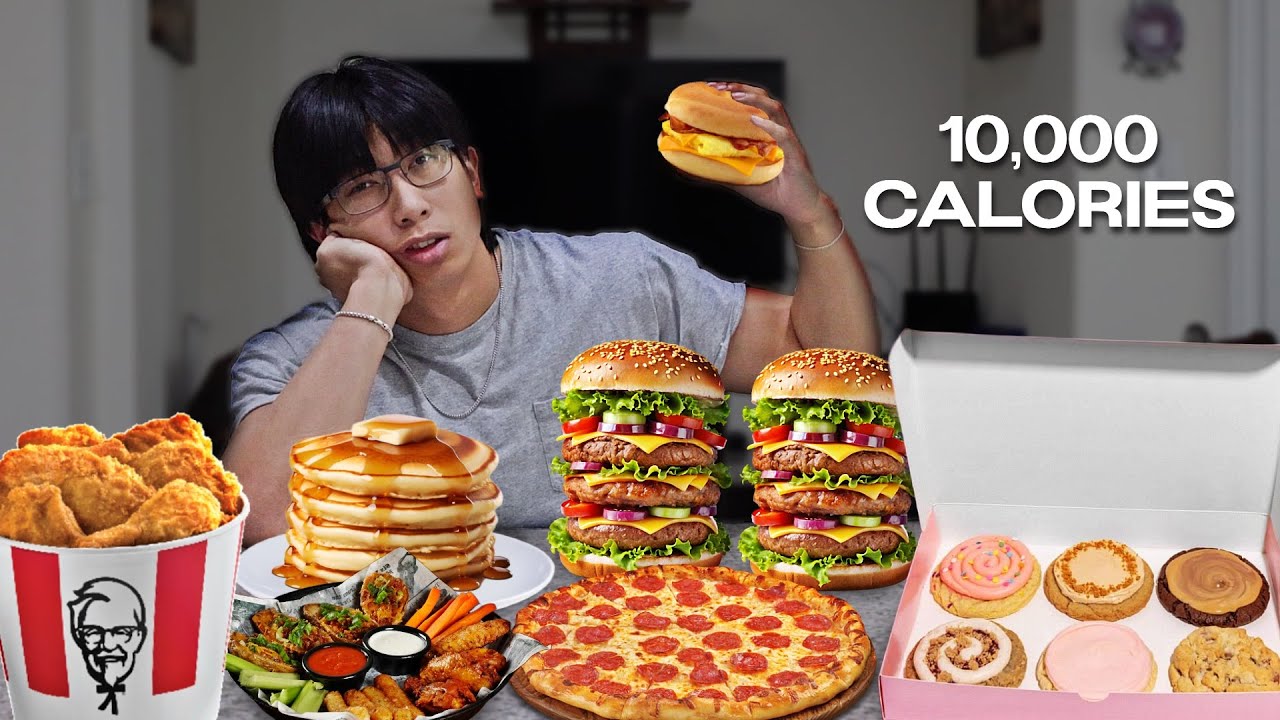 I Ate 10,000 Calories In 24 Hours (again)