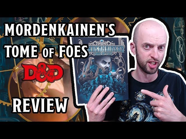 Omkostningsprocent Fejde samtidig Mordenkainen's Tome of Foes - REVIEW (D&D 5E) - YouTube