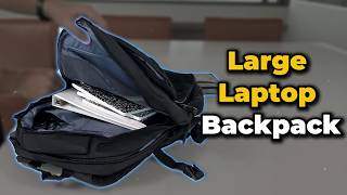 MOZETO MOZETO 17 Inch Laptop Backpack, Large Tactical Inspired Travel Bag | USB Charger Port Compute