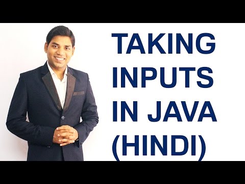 Getting Input from User in Java (HINDI)