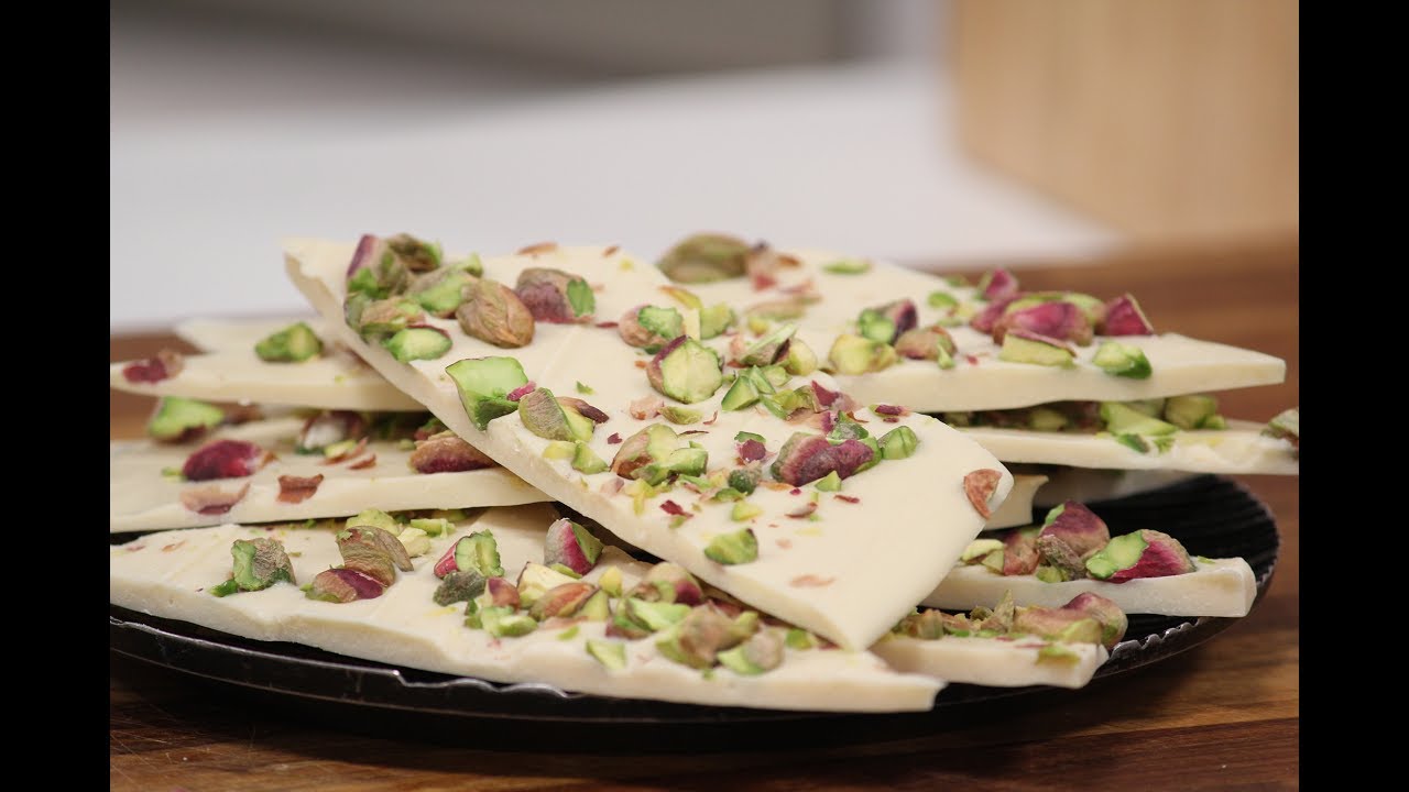 White Chocolate And Pistachio Shards | The Dessert Queen - Neelanjali | Sanjeev Kapoor Khazana