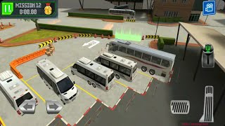 Bus Station Learn Drive MINIBUS Car Game Mission 11-12 - Android Gameplay screenshot 3