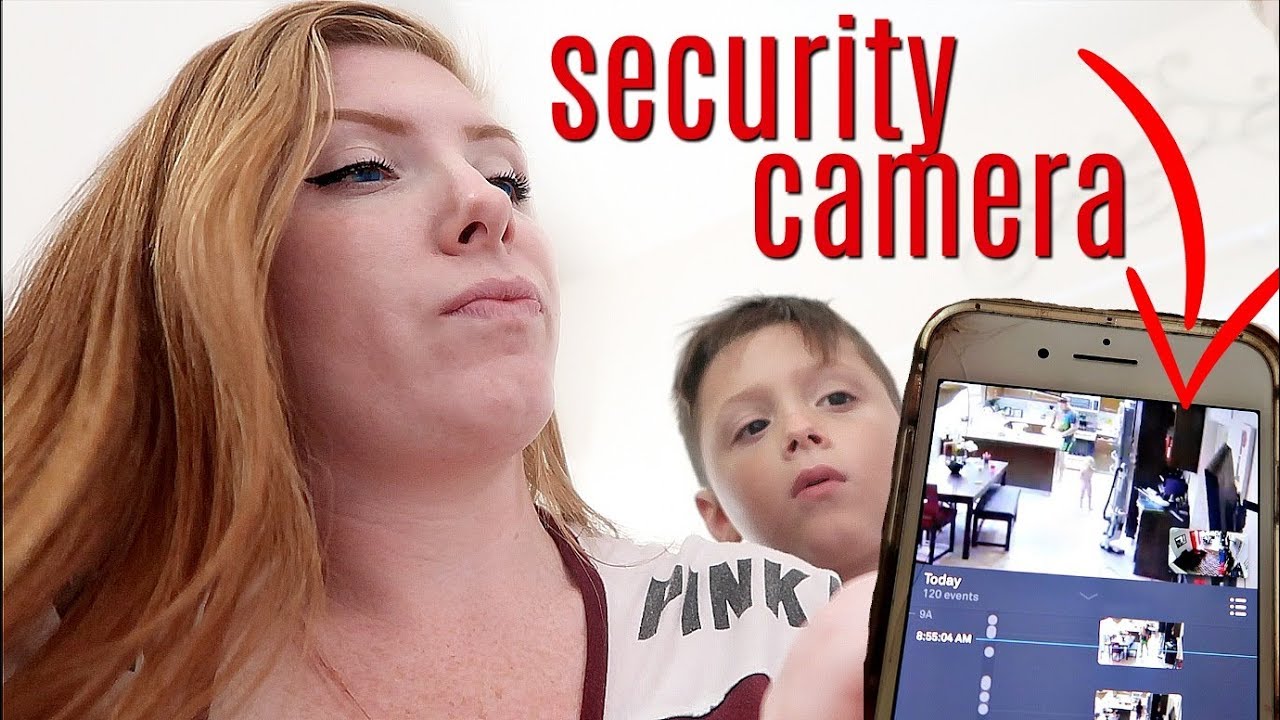 THIEF CAUGHT on our security cameras (1 year old) - YouTube