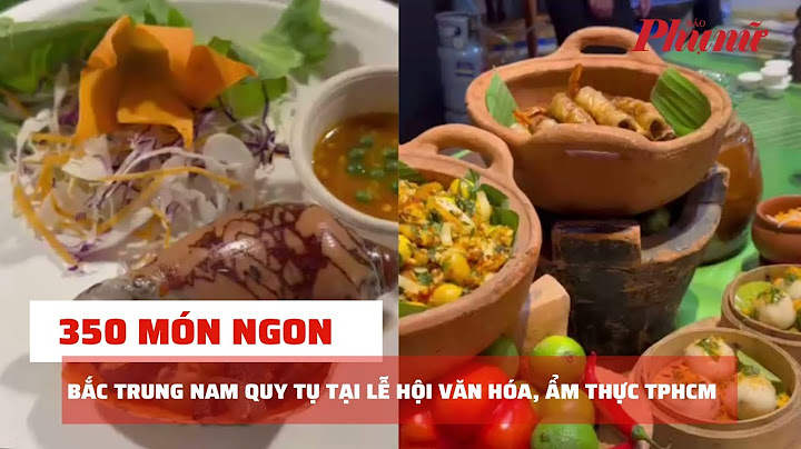 Các món ăn bán trong lễ hội văn hóa nhật