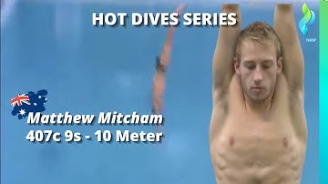 2008 RE-LIVE Matthew Mitcham Australia Diver - 407c - 9s - Gold Medal Dive - Olympic Games