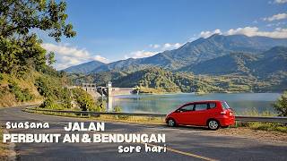 HILLY ROADS & BEAUTIFUL DAMS! 😱 Blitar to Malang Road Trip in a 2004 Honda Jazz i-DSI
