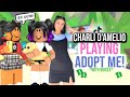 Teaching CHARLI D'AMELIO How to PLAY Roblox Adopt Me!!! *VOICED* | SunsetSafari