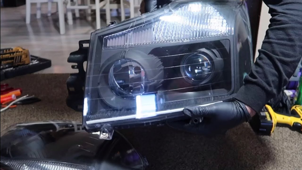 Fixing My Custom Retrofit Headlights!!/Vlog#19