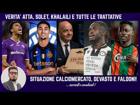 IL COLPACCIO ATTA FIORENTINA IRANKUNDA KHALAILI INTER CASO SOLET UDINESE VENEZIA MONDIALI E FALDONI!