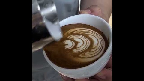 Latte Art ▪︎Tulip Stack 5-4-3-2-1▪︎