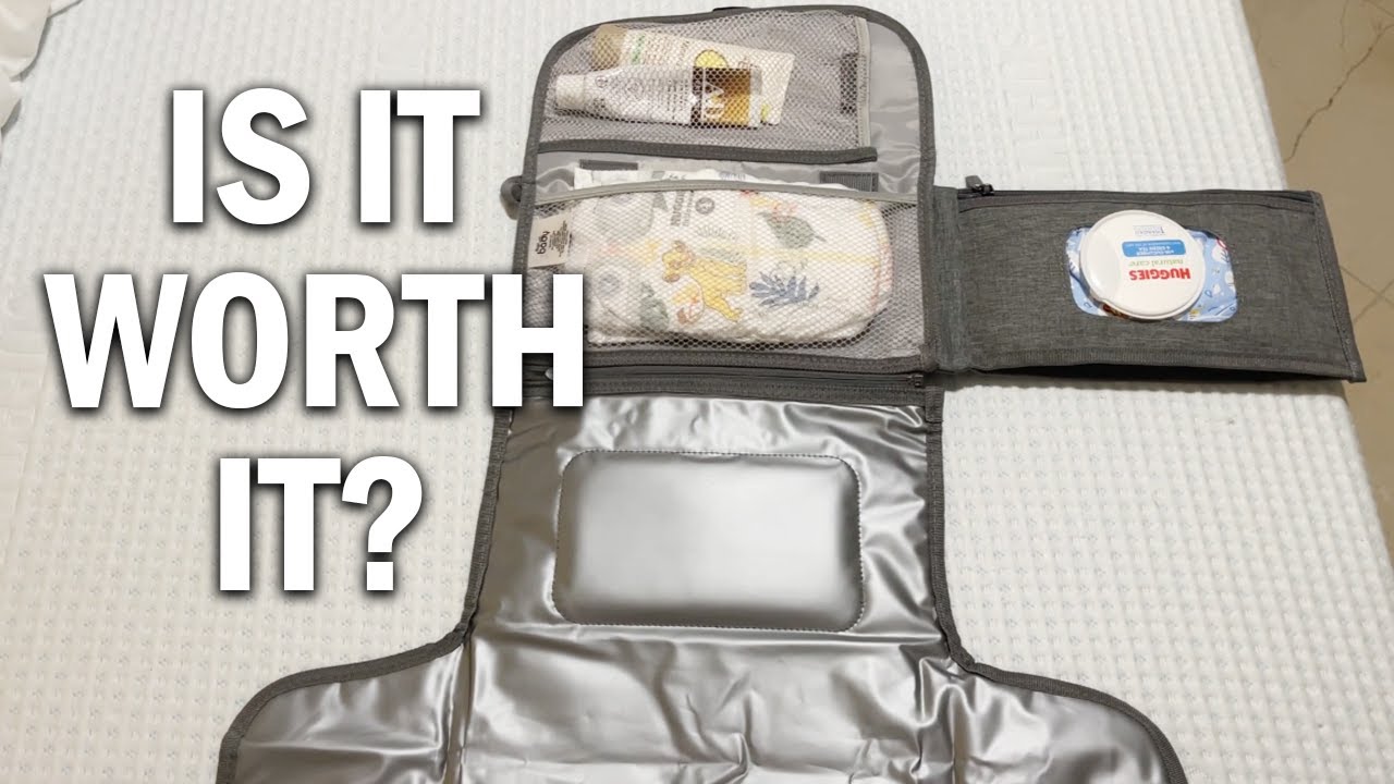 Travel Changing Mat Waterproof Kopi Baby Portable Diaper Changing