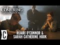 The conjuring 3s ruairi oconnor  sarah catherine hook on horror sequel