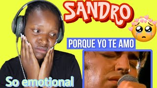 sandro - porque yo te amo -1968(REACTION)#sandro #porqueyoteamo