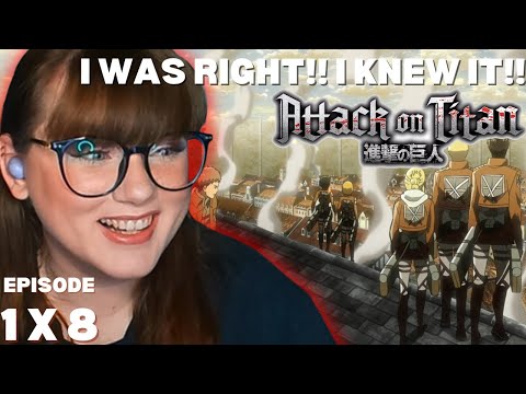 I KNEW EREN WAS ALIVE!! - Literature Doctor REACTS to Attack On Titan 1x8