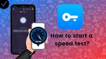 How to start a speed test on VPN - Proxy Unlimited Shield?