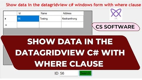How to Search data in Datagridview using Textbox in C# and SQL Server Database