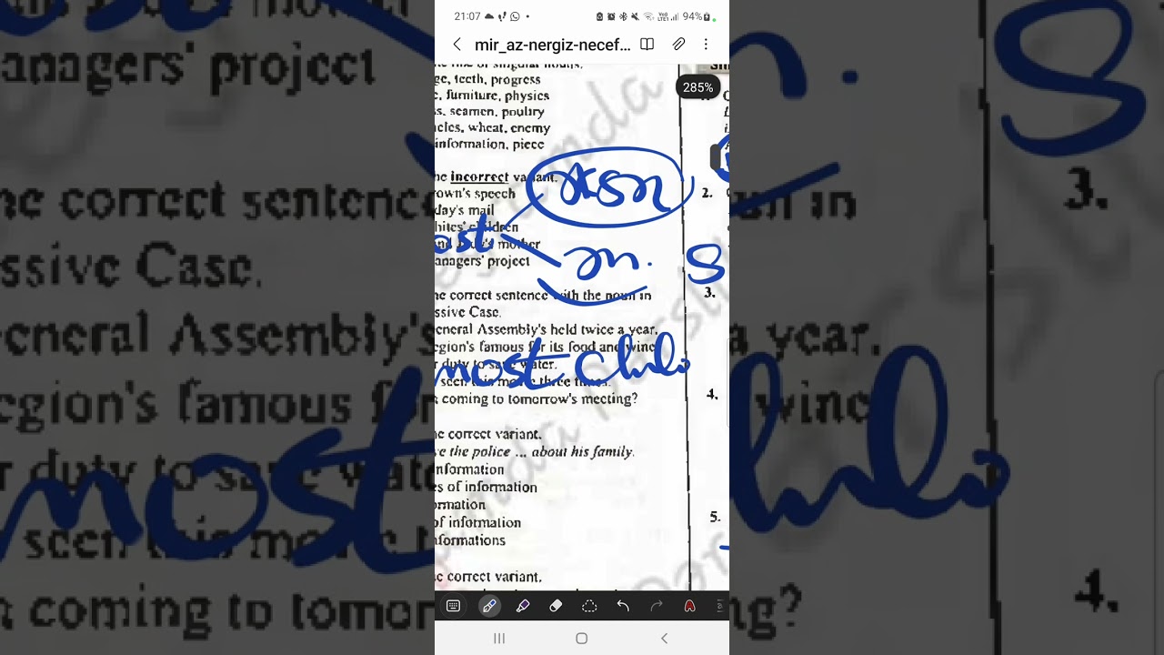TEST İZAHI | Nərgi Nəcəf 250 sınaq -Sınaq 28 izahı-ən sadə izahla🌟