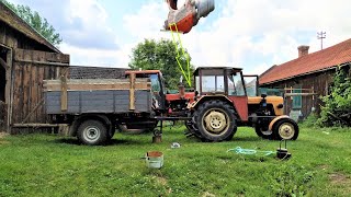 Nadstawki do jednoośki z Żuka, czy wytrzyma Wymiana orbitrolu w belarus mtz82